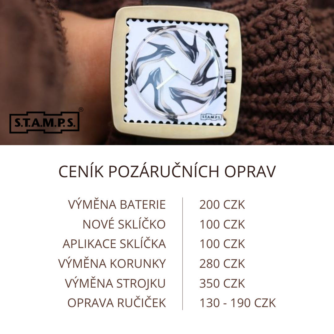 Ceník pozáručních oprav